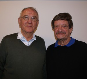 Dr. Eckhard Johannes (l.) hat Werner Kopf nach Bönningstedt eingeladen