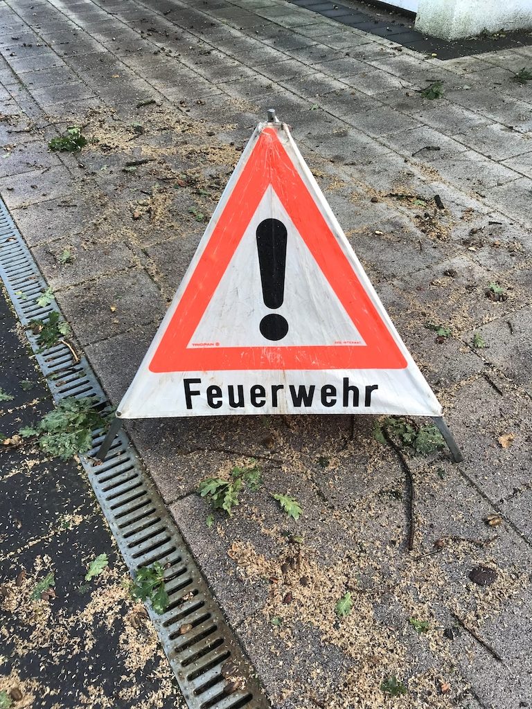 Achtung Feuerwehr