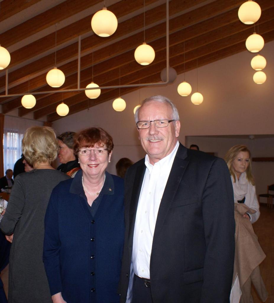 Günther Hildebrand und seine Frau Regine begrüßten die Gäste