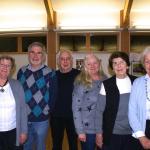 Der Vorstand (v.l.): Sigrid Duvigneau, Joachim Czolbe, Hermann Möller, Jane Czolbe, Ute Feistel und Barbara Laub
