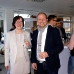 Christin Larisch und Axel Grages freuten sich über die vielen Gäste der Eröffnungsfeier
