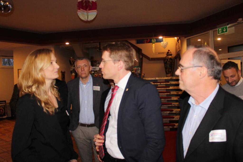 Kurzes Gespräch vorab