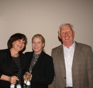 Hatten sichtlich Spaß (v.l.): Beate Haines, Eileen Rohrbach und Dieter Kalkovski