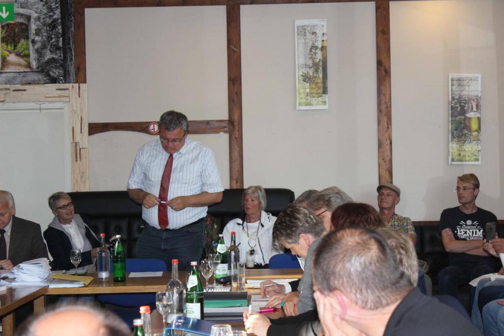 Der ehemalige Bürgermeister Peter Liske (BWG)