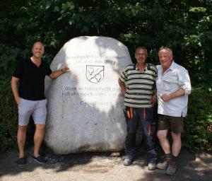 Freuen sich über das Ergebnis (v.li.): Arne Hansen, Bernd Flocken und Peter Sommer