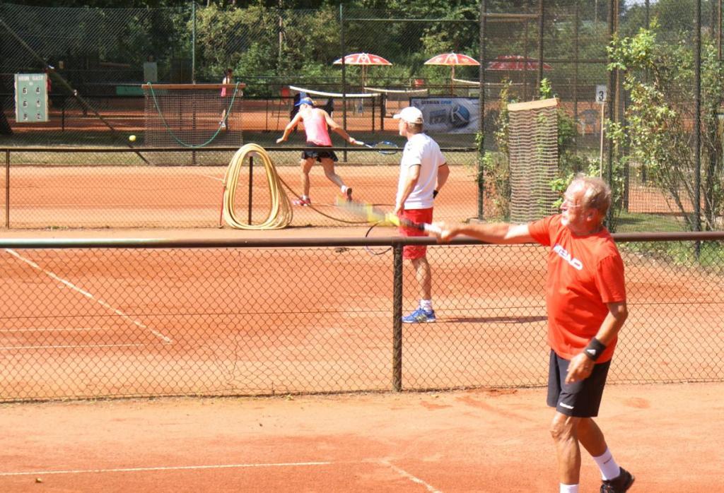Trotz Temperaturen von fast 30 Grad gaben die Spieler alles!