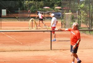 Trotz Temperaturen von fast 30 Grad gaben die Spieler alles!