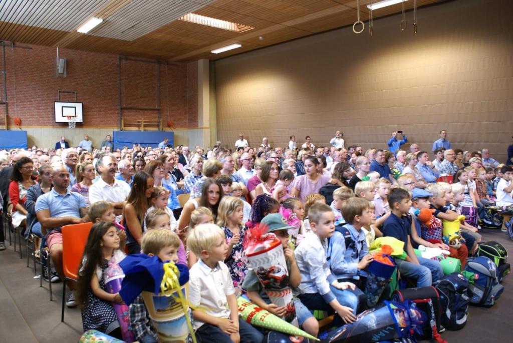 Der erste Schultag war für die Hasloher Familien ziemlich aufregend!