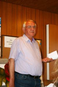 Dr. Eckhard Johannes aus Bönningstedt stellte die Arbeit des dortigen Freiwilligen Forums vor.