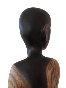 Die Holzskulptur "Eigenart" wird ebenfalls zu sehen sein.