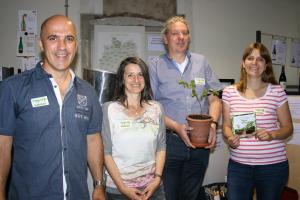 Das Team von Citizens Forests informierte über seine Arbeit und verkaufte Lose zugunsten aktueller Aufforstungsprojekte.
