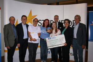 2500 Euro für Integrationsprojekte und den „Stern des Sports“ in Bronze gewann der TSV Wedel.