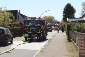 Feuer in Ellerbek