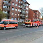 Feuer Ellerbeker Straße - Zimmerbrand – Person im Gebäude