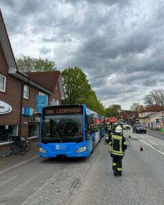 Bönningstedt: Feuerwehreinsatz - Rauchentwicklung aus Bus
