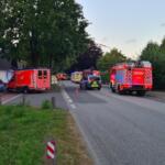 Folgemeldung: Bönningstedt: Fünf Verletzte nach Frontalzusammenstoß zwischen zwei Pkw