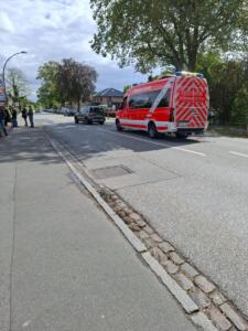 Bönningstedt: Verkehrsunfall Kieler Straße